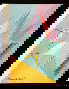 Jacques Villon - Intimite: Artist: Jacques Villon Title: Intimite Year: 1964 Dimensions: 7.5in. by 10in. Edition: From the rare limited edition Publisher: Fernand Mourlot and Jean Adhemar