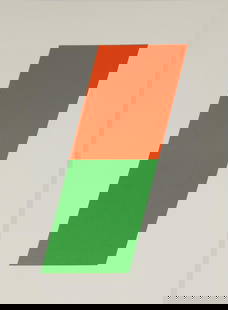 Ellsworth Kelly (After) - Orange/Green: Artist: Ellsworth Kelly (After) Title: Orange/Green Year: 1970 Dimensions: 6.5in. by 9.5in. Edition: From the rare limited edition Publisher: Gemini G.E.L. Los