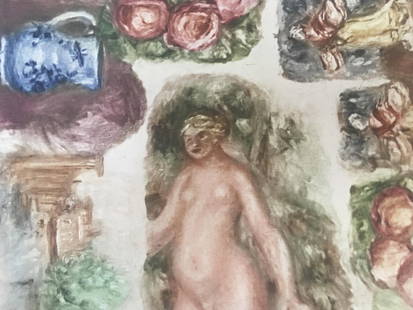 Pierre-Auguste Renoir - Etudes: Artist: Pierre-Auguste Renoir Title: Etudes Year: 1919 Dimensions: 10in. by 12.5in. Edition: From the rare limited edition Publisher: Ambroise Vollard Paris