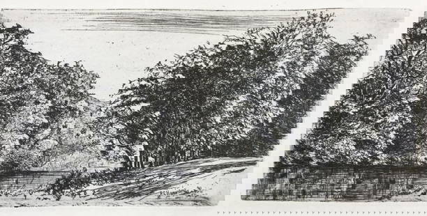 Philip Gilbert Hamerton - Laboulaye: Artist: Philip Gilbert Hamerton Title: Laboulaye Year: 1868 Dimensions: 6 5/8in. by 9 7/8in. Edition: From the Rare Limted Edition Publisher: MacMillan and Co.<