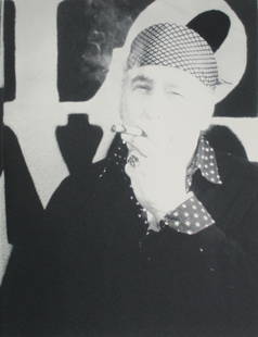 Robert Indiana - Portrait with Love and a Cigar: Artist: Robert Indiana Title: Portrait with Love and a Cigar Year: 1997 Dimensions: 22in. by 17in. Edition: From the rare limited edition of 395 Suite: The Amer