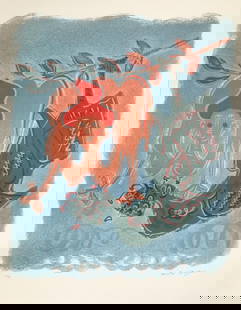 Andre Masson - Metamorphosis: Artist: Andre Masson Title: Metamorphosis Year: 1971 Dimensions: 25 1/2in. by 19 1/2in. Edition: Numbered from the Rare Limited Edition of 80 Publisher: Propyla