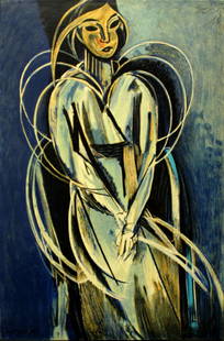 Henri Matisse (After) - Madame Yvonne Landsberg: Artist: Henri Matisse (After) Title: Madame Yvonne Landsberg Year: 1914 Dimensions: 5 7/8in. by 9 1/4in. Edition: From the rare limited edition Suite: Portraits
