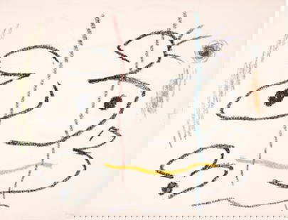 Joan Miro - Untitled II: Artist: Joan Miro Title: Untitled II Year: 1978 Dimensions: 20 5/8in. by 28in. Edition: From the rare limited edition of 75 Publisher: Maeght Mourlot