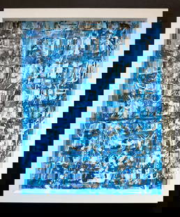Matthew Steinberg - Flannel: Artist: Matthew SteinbergTitle: FlannelYear: 2024Dimensions: 17 1/2 x 22 in.Edition: Hand painted One-of-a-kind PieceSuite: SplatterMedium: Original Hand painted AcrylicCondition: ExcellentSignature