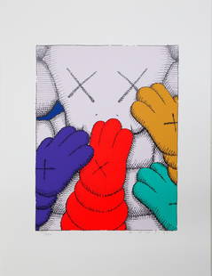 KAWS - Untitled II (Urge): Artist: KAWS Title: Untitled II (Urge) Year: 2020 Dimensions: 17 1/2in. by 12in. Edition: 83 from the Rare Limited Edition of 250 Suite: Urge Medium: