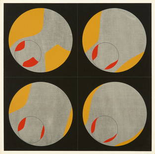 Ernest Trova - Untitled (from Study: Falling Man Series II): Artist: Ernest Trova Title: Untitled (from Study: Falling Man Series II) Year: 1967 Dimensions: 24 x 24 in. Edition: 52 from the limited edition of 75 Publisher: