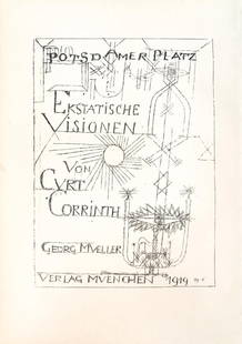 Paul Klee - Untitled Potsdamer I (After): Artist: Paul Klee Title: Untitled Potsdamer I Year: 1919 Dimensions: 5.25in. by 7.5in. Edition: From the rare limited edition of 200 Publisher: New York Graphic