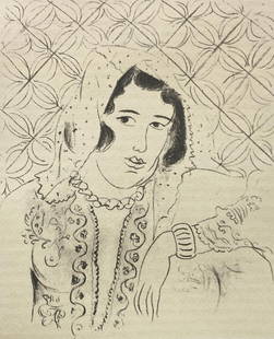 Henri Matisse - Figura (After): Artist: Henri Matisse Title: Figura Year: 1960 Dimensions: 16in. by 12in. Edition: From the rare limited edition Publisher: Silvana Editoriale d'Arte <