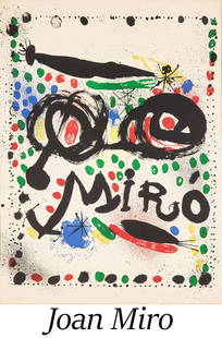 Joan Miro - Poster for the Exhibition Joan Miro Graphics: Artist: Joan Miro Title: Poster for the Exhibition Joan Miro Graphics Year: 1966 Dimensions: 30 x 22 1/4 in. Edition: 40 from the limited edition of 150 Publisher:<
