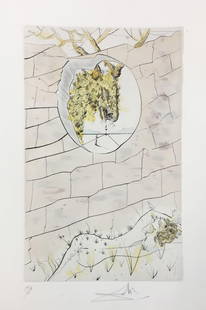 Salvador Dali - My Belowed is Like a Roe or a Young Hart: Artist: Salvador Dali Title: My Belowed is Like a Roe or a Young Hart Year: 1971 Dimensions: 22 1/4in. by 15in. Edition: From the Rare Limited Edition of 250 Publis