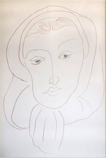 Henri Matisse (After) - From Poeme de Charles: Comes with Letter of authenticity and guaranteed in perpetuity