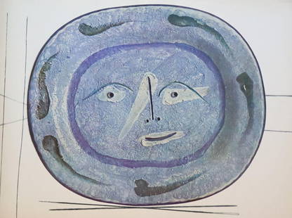 Pablo Picasso(After) - Ceramiques de Picasso VII: Artist: Pablo Picasso(After) Title: Ceramiques de Picasso VII Year: 1948 Dimensions: 11.5in. by 16in. Edition: From the rare limited edition Medium: Gloss coate