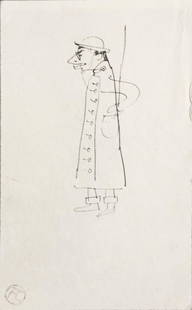 Henri Toulouse-Lautrec (After) - Cartoon Man: Artist: Henri Toulouse-Lautrec (After) Title: Cartoon Man Year: 1930 Dimensions: 12in. by 17in. Edition: V from the rare limited edition of X Publisher: Chez He