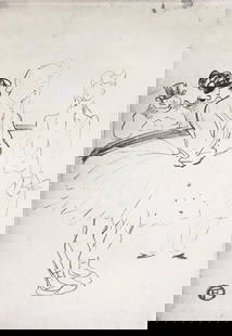 Henri Toulouse-Lautrec (After) - Ballarina: Artist: Henri Toulouse-Lautrec (After) Title: Ballarina Year: 1930 Dimensions: 12in. by 17in. Edition: V from the rare limited edition of X Publisher: Chez Hell