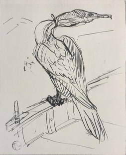 Henri Toulouse-Lautrec (After) - Sea Bird: Artist: Henri Toulouse-Lautrec (After) Title: Sea Bird Year: 1930 Dimensions: 12in. by 17in. Edition: V from the rare limited edition of X Publisher: Chez Helle