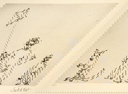 Alexander Calder - Santa Claus VII: Artist: Alexander Calder Title: Santa Claus VII Year: 1974 Dimensions: 26.75in. by 20.5in. Edition: From the limited edition of 175 Publisher: Editions de L'Her