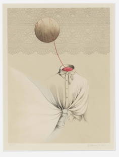 Bert Johnny Nilsson - Lithograph from Bonjour Max Ernst: Artist: Bert Johnny Nilsson Title: Lithograph from Bonjour Max Ernst Year: 1976 Dimensions: 26 in. by 19in. Edition: Numbered from the Rare Limited Edition of 100 P