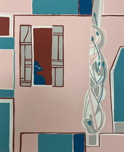 Francois Gilot - Colette III: Artist: Francois GilotTitle: Colette IIIYear: 1983Dimensions: 9in. by 11in.Edition: From the rare limited edition of 2000Publisher: Studio Hein RicciSuite: ColetteMedium: Original silkscreen in