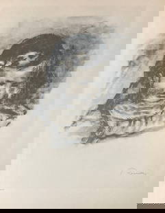 Pierre-Auguste Renoir (After) - Claude Renoir La Tete Baissee: Artist: Pierre-Auguste Renoir (After) Title: Claude Renoir La Tete Baissee Dimensions: 13in. by 10in. Edition: From the rare limited edition of 3000 Publisher: Editions Du Liv