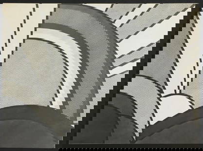 Roy Lichtenstein - After Modern Painting with Sun Rays: Artist: Roy Lichtenstein Title: After Modern Painting with Sun Rays Year: 1967 Dimensions: 8in. by 11in. Edition: From the Rare Limited Edition Publisher: Conte