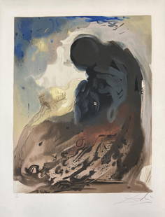 Salvador Dali - A Voice Heard in Ramah: Artist: Salvador Dali Title: A Voice Heard in Ramah Year: 1968 Dimensions: 25in. by 19.6in. Edition: From the rare limited edition of 250 Publisher: Shorewood P