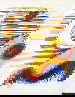 Alexander Calder - La Lune et La Montagne: Artist: Alexander Calder Title: La Lune et La Montagne Year: 1960 Dimensions: 11 x 15 in. Edition: From the Limited edition Publisher: Maeght, Paris