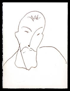 Henri Matisse - Portrait of Jean-Antoine Nau: Artist: Henri Matisse Title: Portrait of Jean-Antoine Nau Year: 1972 Dimensions: 14.5in. by 10.25in. Edition: From the rare limited edition Suite: Poesies Antillaises
