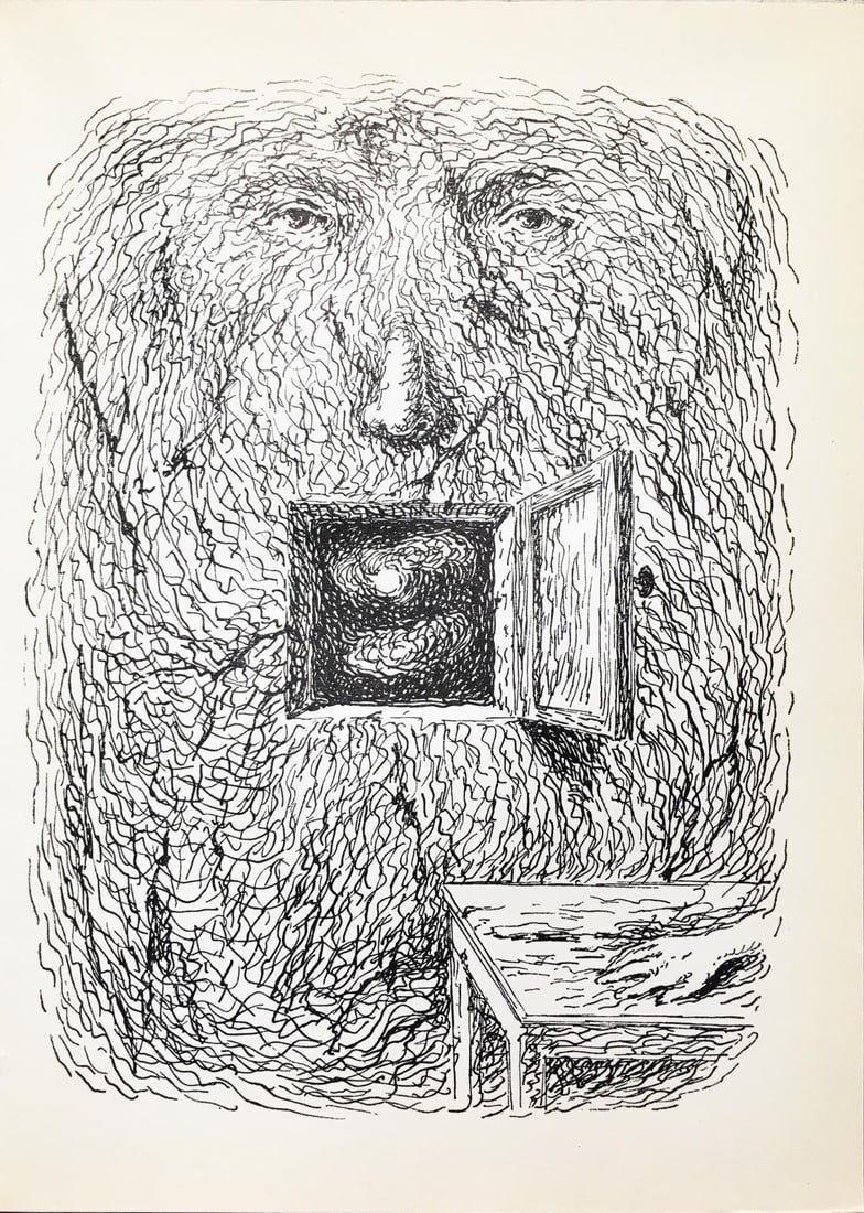 Rene Magritte - Untitled (Small Door) (1 of 1)