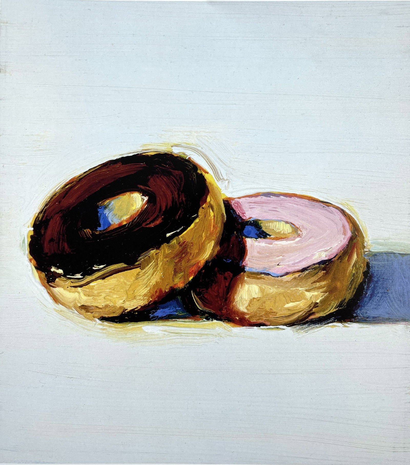 Wayne Thiebaud - Two Donuts (1 of 1)