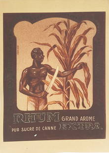 Vintage Poster - Rhum Clement Vintage Poster: Artist: Vintage Poster Title: Rhum Clement Vintage Poster Year: 1930s Dimensions: 16 x 22 in. Edition: From the rare limited edition Medium: Lithograph