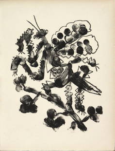 Pablo Picasso - De Memoire D'Homme VI Mourlot: Artist: Pablo Picasso Title: De Memoire D'Homme VI Mourlot Year: 1950 Dimensions: 13in. by 9 3/4in. Edition: From the rare limited edition of 300 Suite: De Memo