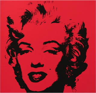 Andy Warhol (After) - Golden Marilyn: Artist: Andy Warhol (After) Title: Golden Marilyn Dimensions: 36 x 36 in. Edition: open edition Publisher: Sunday B Morning Medium: Screenprint on museum board<