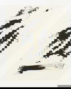 Robert Motherwell - Untitled 19: Artist: Robert Motherwell Title: Untitled 19 Year: 1988 Dimensions: 16in. by 21in. Edition: From the Rare Limited Edition of 750 Publisher: The Limited Edition