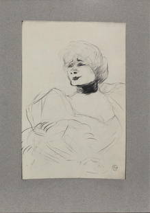 Henri Toulouse-Lautrec (After) - Madmeoiselle Marcelle: Artist: Henri Toulouse-Lautrec (After) Title: Madmeoiselle Marcelle Lender Year: 1930 Dimensions: 8 1/2in. by 12 3/4in. Edition: V from the rare limited edition of X <