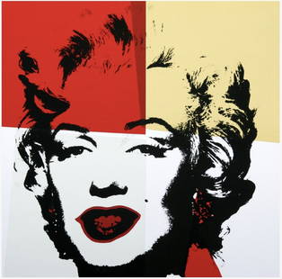 Andy Warhol (After) - Golden Marilyn: Artist: Andy Warhol (After) Title: Golden Marilyn Year: Dimensions: 36 x 36 in. Edition: open edition Publisher: Sunday B Morning Medium: Screen