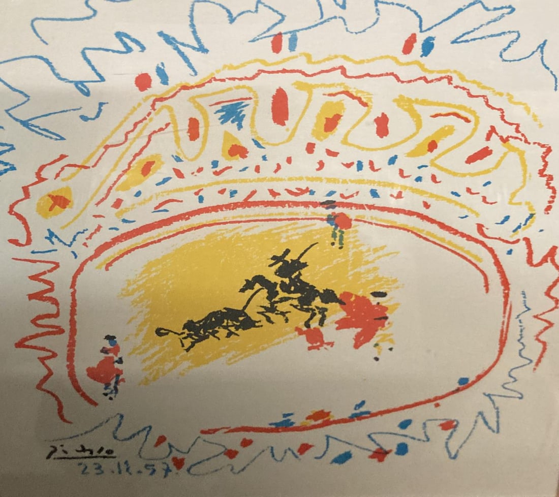 Pablo Picasso - Le Petite Corrida (23.12.57) (1 of 1)