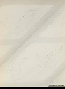 Pablo Picasso - Untitled (Two Drawings): Artist: Pablo Picasso Title: Untitled (Two Drawings) Year: 1948 Dimensions: 13 5/8in. by 10 7/16in. Edition: From the Rare Limited Edition Publisher: Verve Pari