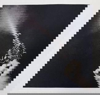 Robert Mapplethorpe - Hold you Like a Gun: Artist: Robert Mapplethorpe Title: Hold you Like a Gun Year: 1986 Dimensions: 4 3/4 x 4 3/4 in. Edition: From the limited edition of 1000 Publisher: The Limited