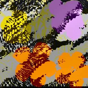 Andy Warhol (After) - Flowers 11.67: Artist: Andy Warhol (After) Title: Flowers 11.67 Dimensions: 35 1/4 x 35 1/4 in. Edition: open edition Publisher: Sunday B Morning Medium: Screenprint on museum