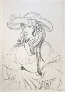 Henri Matisse (After) - Planche XIV: Artist: Henri Matisse (After) Title: Planche XIV Year: 1920 Dimensions: 11in. by 8.5in. Edition: From the rare limited edition of 1000 Publisher: Victor Jacquem