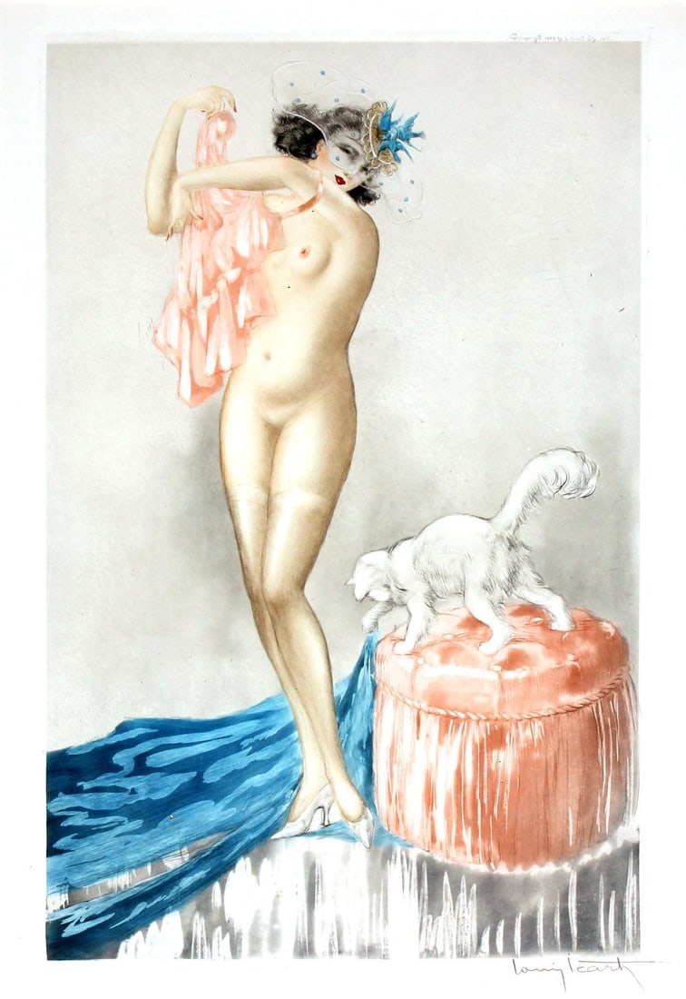 Louis Icart - Pink Slip (1 of 1)