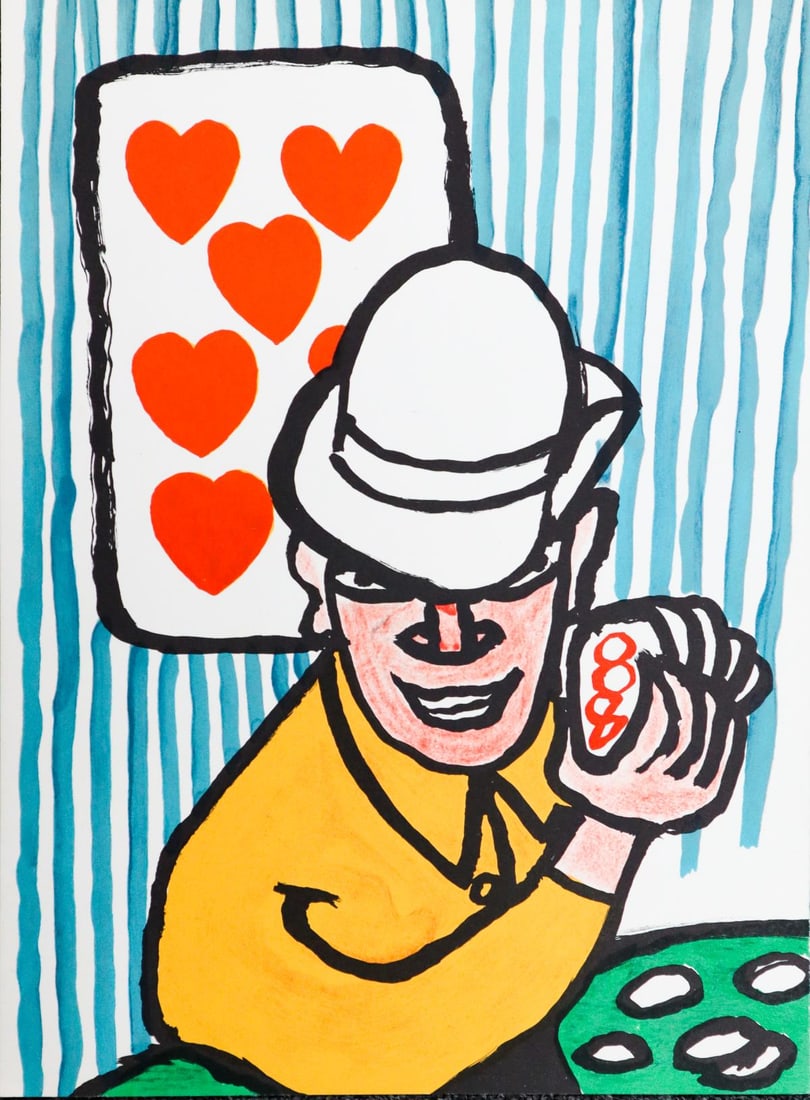 Alexander Calder - Circa 1970: Artist: Alexander Calder Title: Circa 1970 Year: 1970 Dimensions: 15in. by 11in. Edition: From the rare limited edition Publisher: Maeght Paris Suite