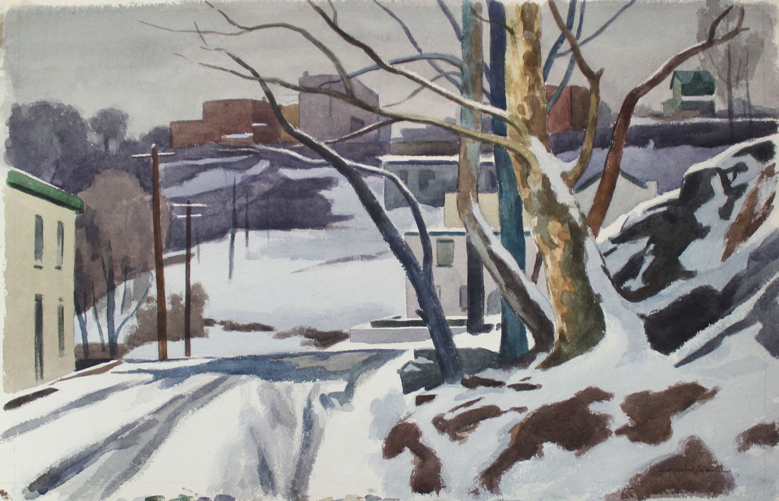 Georges Braque (After) - Nature morte oblique: Artist: Georges Braque (After) Title: Nature morte oblique Year: c 1950 Dimensions: 11in. by 11in. Edition: From the rare limited edition of 300 Medium: aquatin