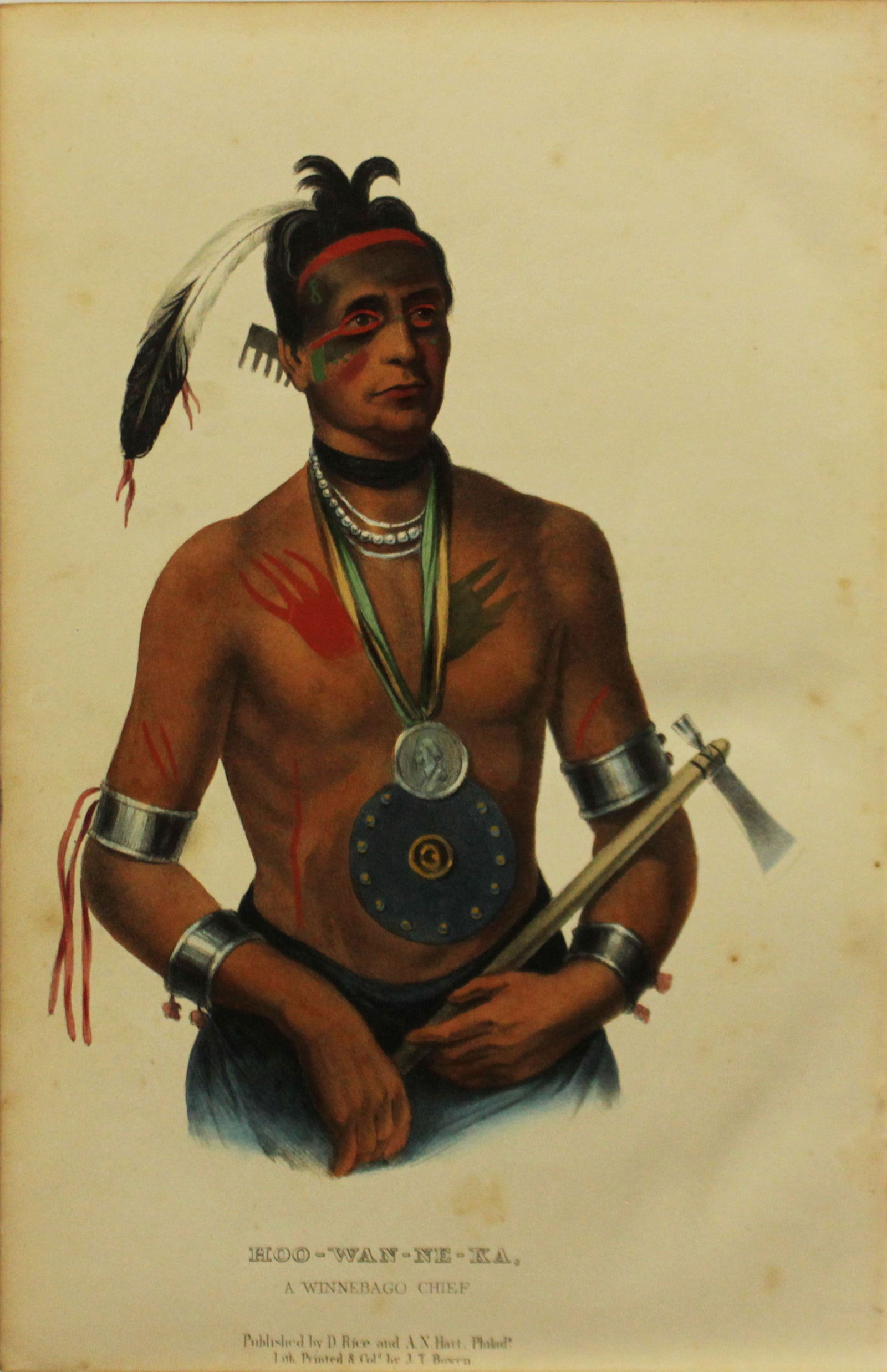 Charles Bird King - Hoo Wan Ne Ka A Winnebago Chief (1 of 1)