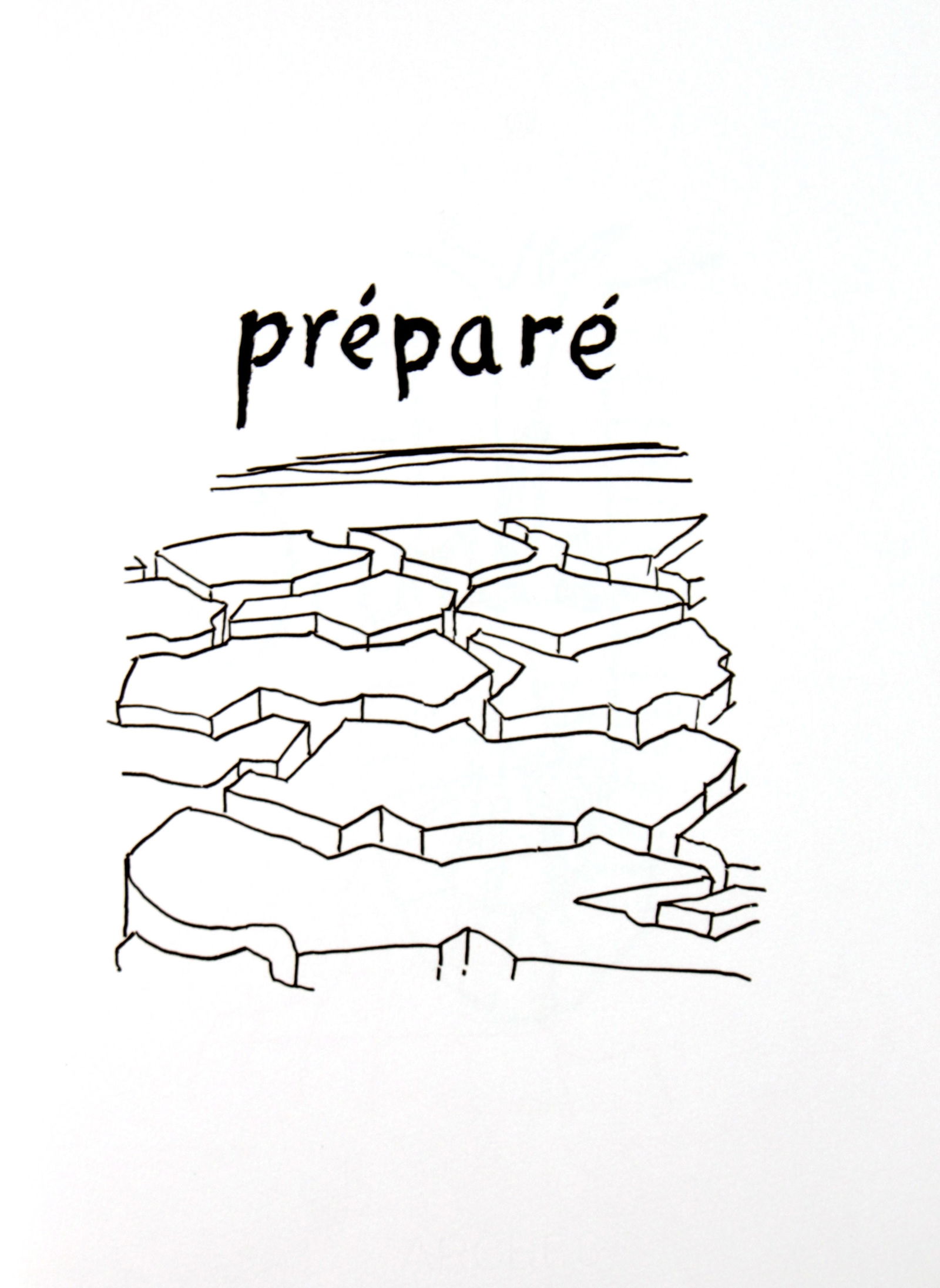 Man Ray - Prepare: Artist: Man Ray Title: Prepare Year: 1948 Dimensions: 15in. by 11.25in. Edition: From the limited edition of 150 Publisher: Editions Pierre Belfond Paris
