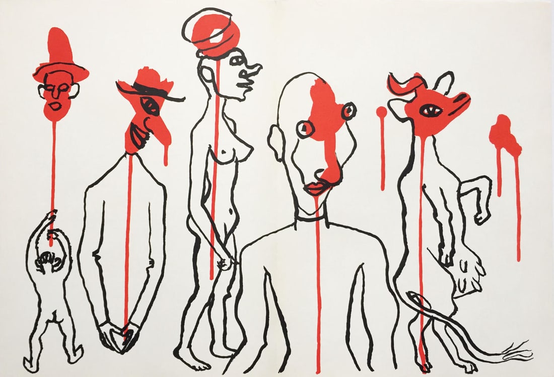Alexander Calder - Circus I from Derriere le Miroir No.: Artist: Alexander Calder Title: Circus I from Derriere le Miroir No. 156 Year: 1966 Dimensions: 22in. by 15in. Edition: From the rare limited edition Publisher: