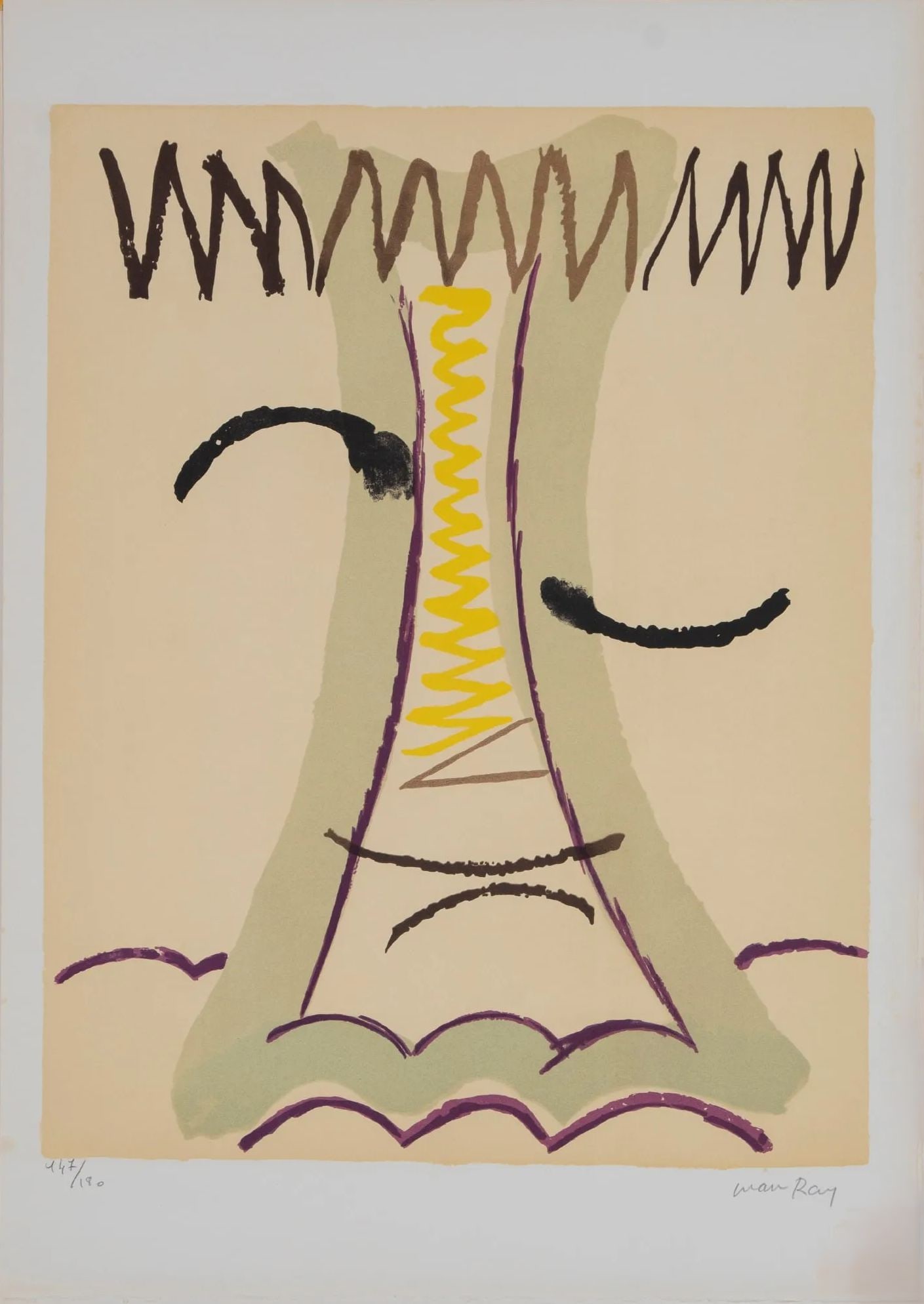 Man Ray - Untitled (from On the Origin of Species by Irrational Selection): Artist: Man Ray Title: Untitled (from On the Origin of Species by Irrational Selection) Year: 1971 Dimensions: 20 x 14 1/4 in. Edition: from the rare limited edition of 181