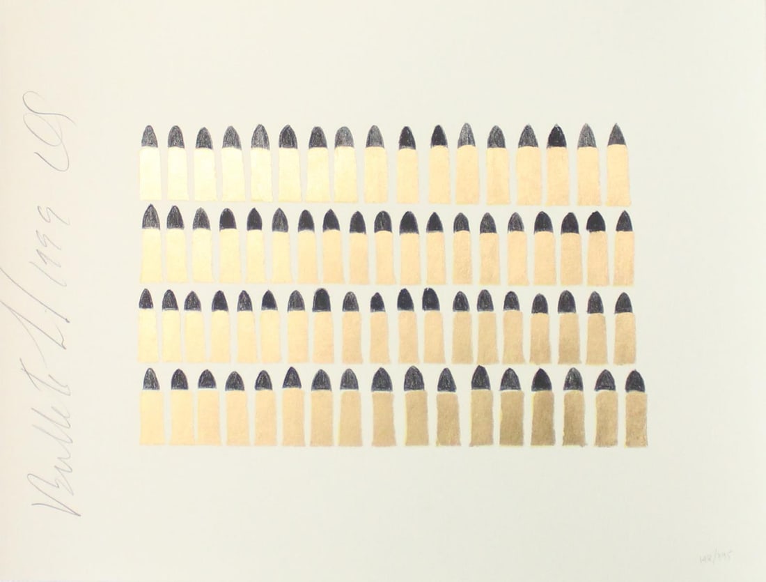 Donald Sultan - Bullets II (1 of 1)