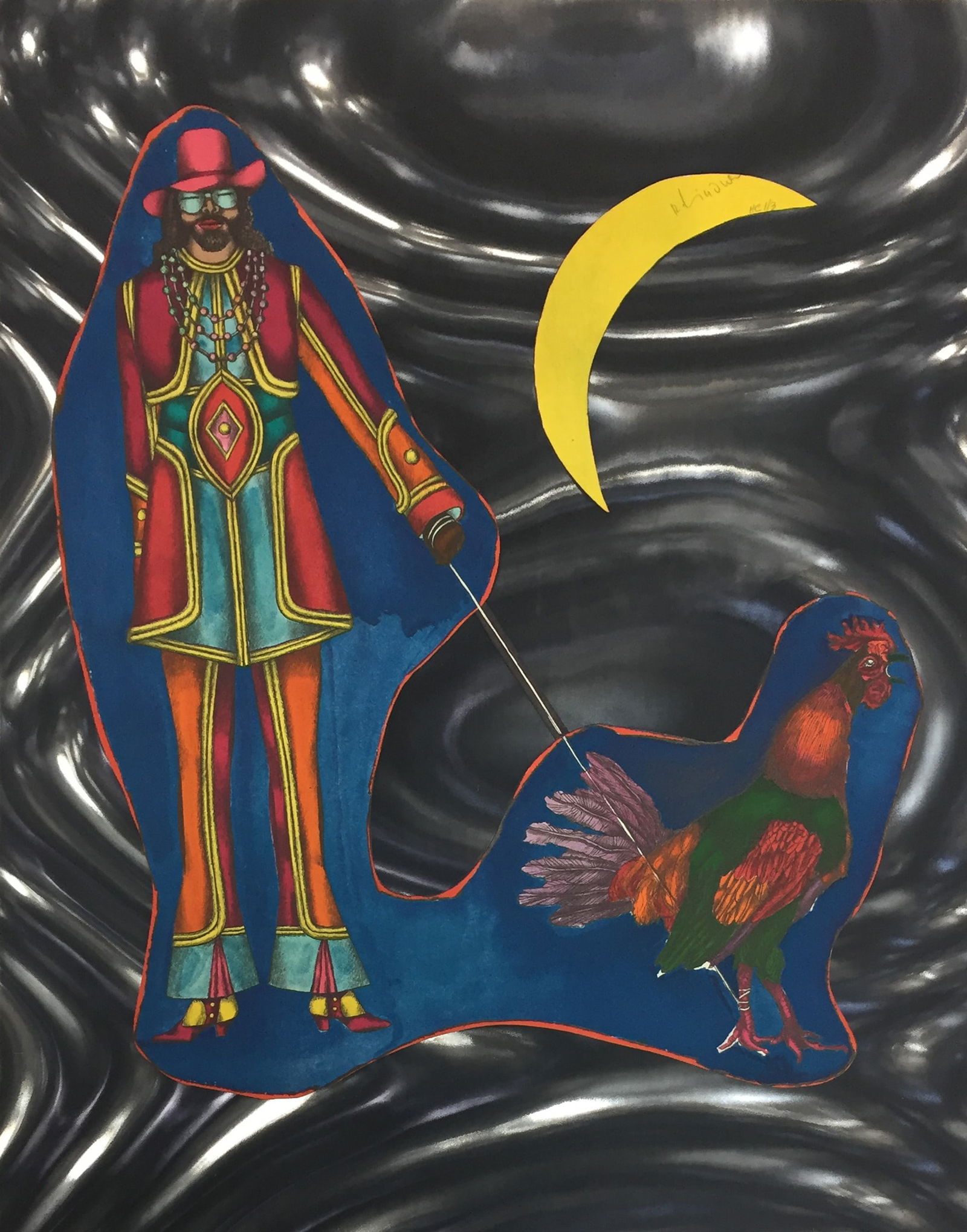 Richard Lindner - St. Marks Place: Artist: Richard Lindner Title: St. Marks Place Year: 1971 Dimensions: 26 1/2in. by 20 1/4in. Edition: From the Rare Limited Hors Commerce Edition Publisher: Sho